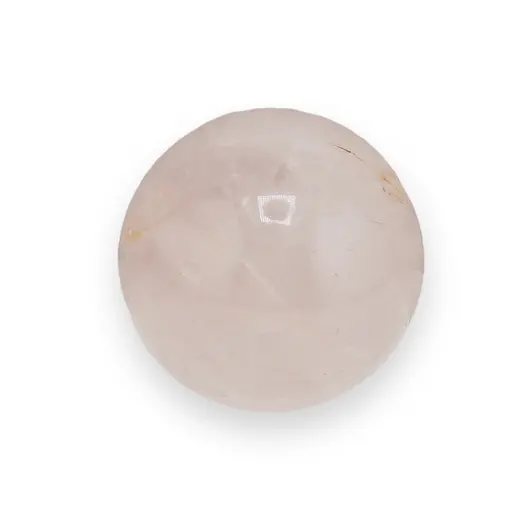 Cuart roz, sfera naturala unicat, A10