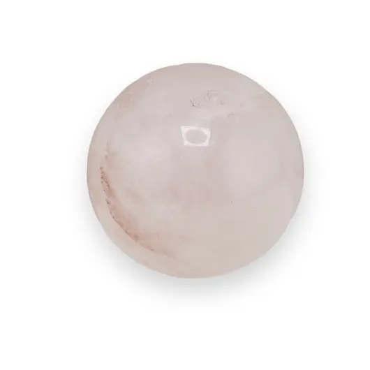 Cuart roz, sfera naturala unicat, A16