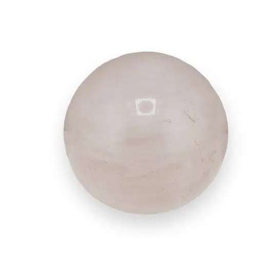 Cuart roz, sfera naturala unicat, A19