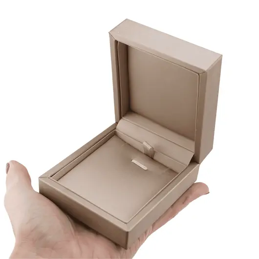 Cutie pentru cadou aurie premium, 83x73mm, imagine 4