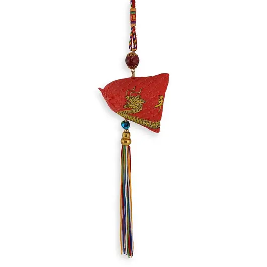 Saculet Feng Shui pentru prosperitate, rosu, imagine 2