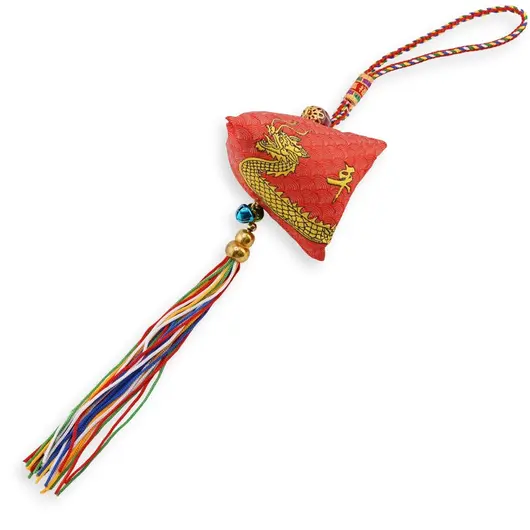 Saculet Feng Shui pentru prosperitate, rosu