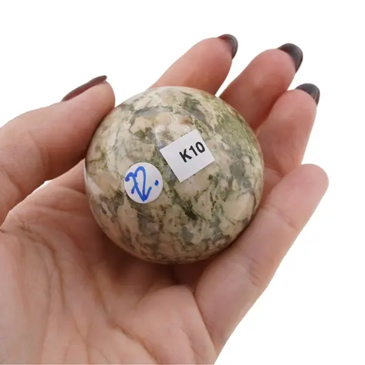 Unakit, sfera naturala unicat, K10, imagine 2