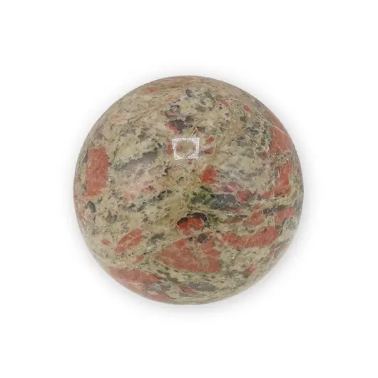Unakit, sfera naturala unicat, K25