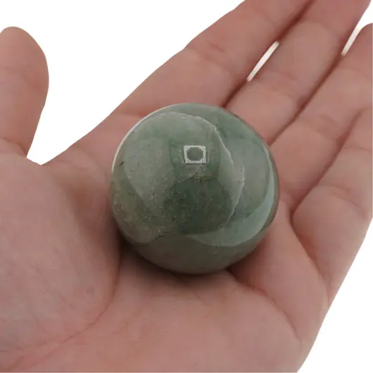 Aventurin, sfera naturala unicat, M16, imagine 3