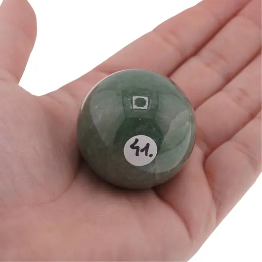 Aventurin, sfera naturala unicat, M36, imagine 3