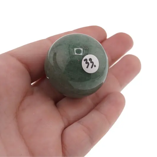 Aventurin, sfera naturala unicat, M49, imagine 3