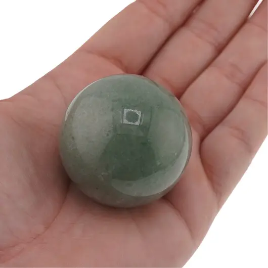 Aventurin, sfera naturala unicat, M13, imagine 2