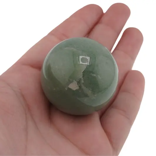 Aventurin, sfera naturala unicat, M37, imagine 2