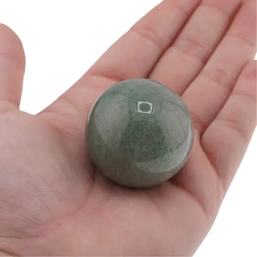 Aventurin, sfera naturala unicat, M40, imagine 2