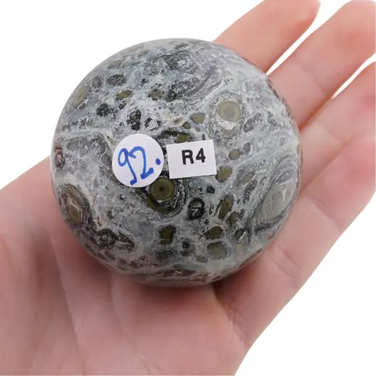 Jasp kambaba, sfera naturala unicat, R4, imagine 2