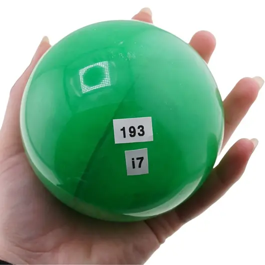 Sfera Cuart fluorescent unicat, i7, imagine 2