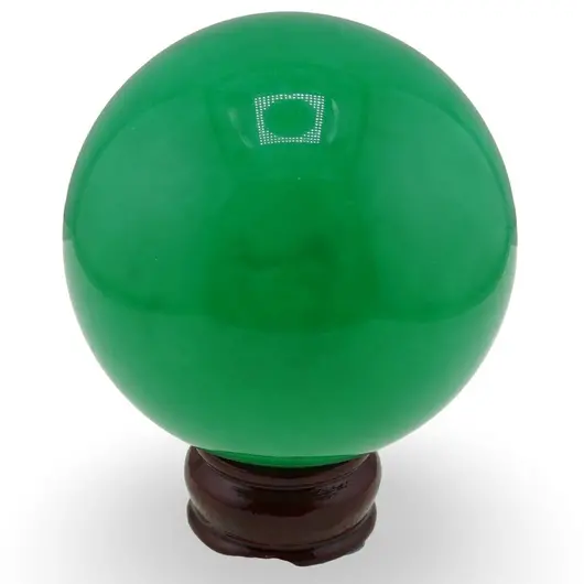 Sfera Cuart fluorescent unicat, i8