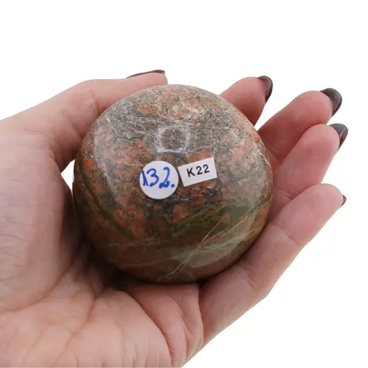Unakit, sfera naturala unicat, K22, imagine 2