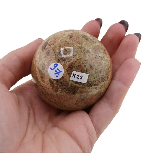 Unakit, sfera naturala unicat, K23, imagine 2