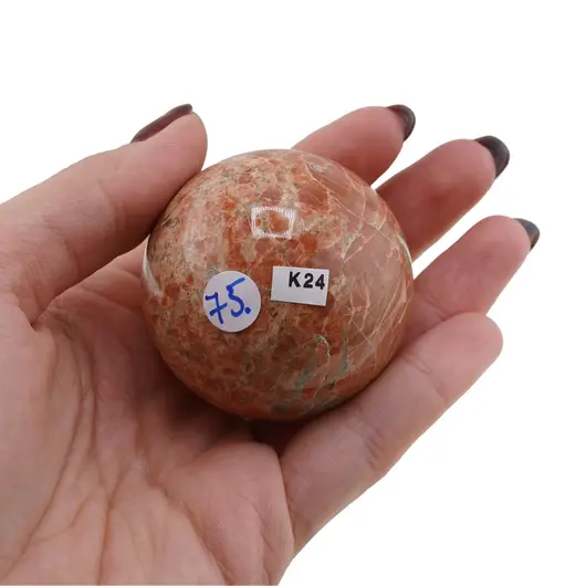 Unakit, sfera naturala unicat, K24, imagine 2