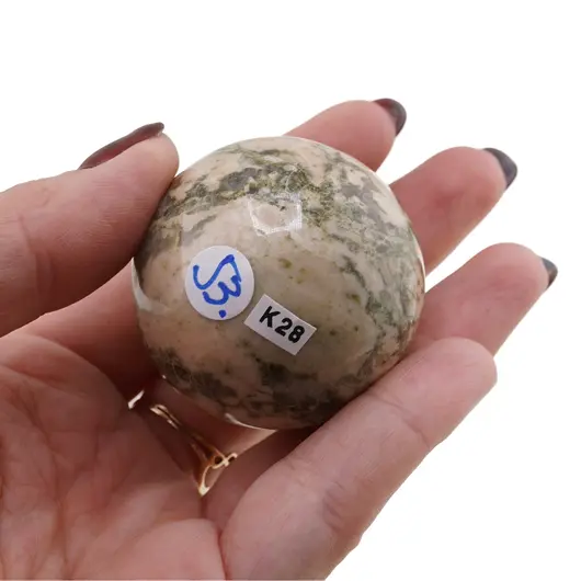 Unakit, sfera naturala unicat, K28, imagine 2