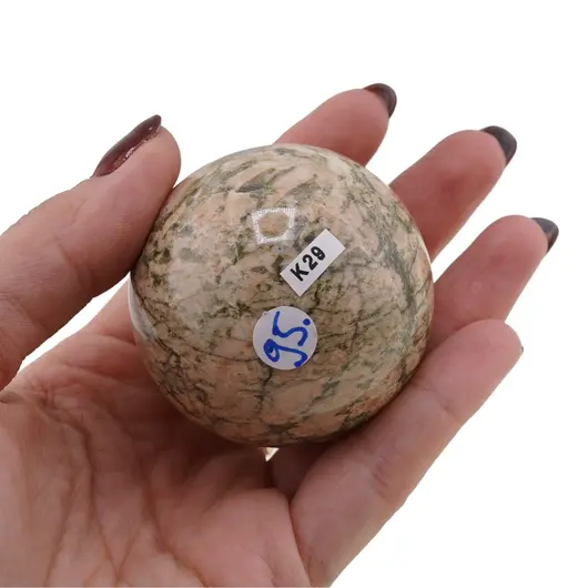 Unakit, sfera naturala unicat, K29, imagine 2