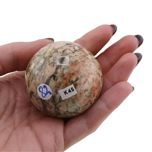 Unakit, sfera naturala unicat, K45, imagine 2
