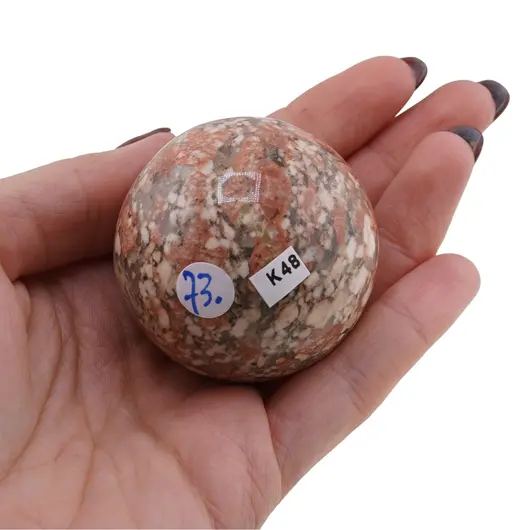 Unakit, sfera naturala unicat, K48, imagine 2