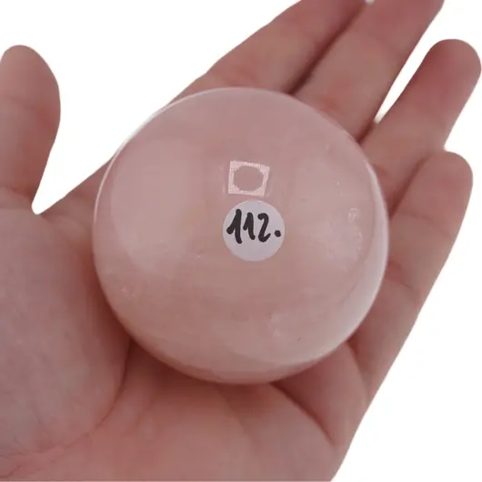 Cuart roz, sfera naturala unicat, M23, imagine 2