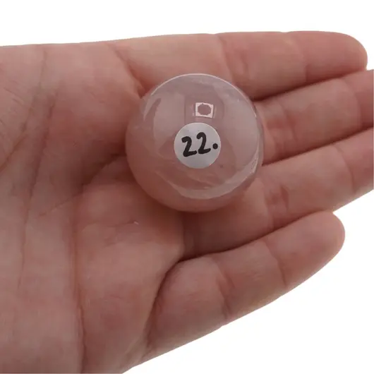Cuart roz, sfera naturala unicat, M65, imagine 2