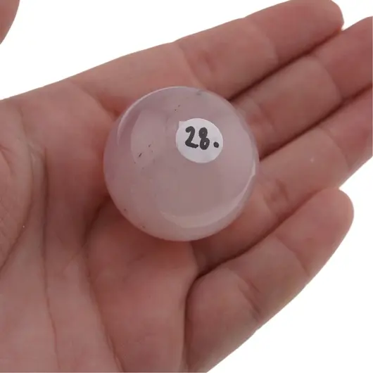 Cuart roz, sfera naturala unicat, M67, imagine 2