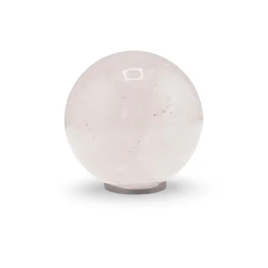 Cuart roz, sfera naturala unicat, M11