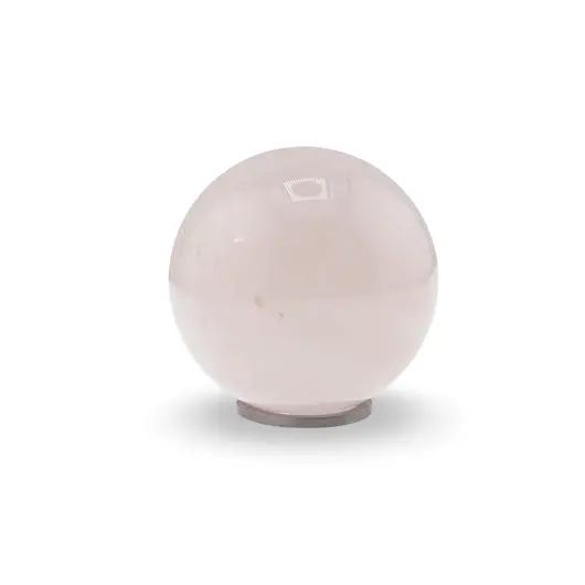Cuart roz, sfera naturala unicat, M14
