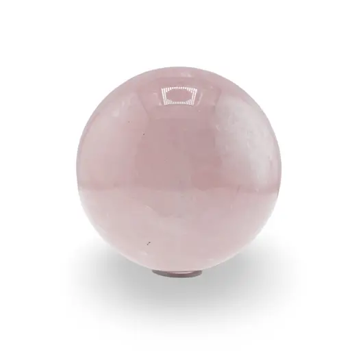Cuart roz, sfera naturala unicat, M16