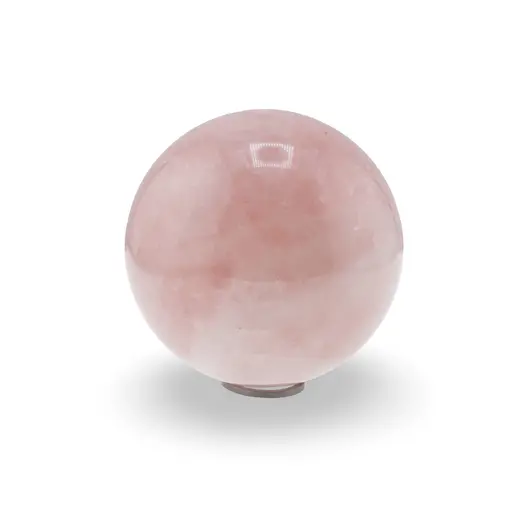 Cuart roz, sfera naturala unicat, M26