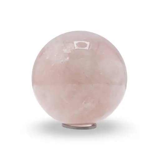 Cuart roz, sfera naturala unicat, M34