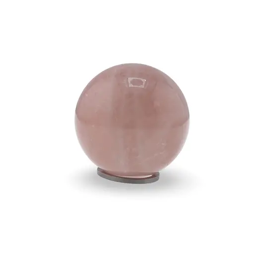 Cuart roz, sfera naturala unicat, M37