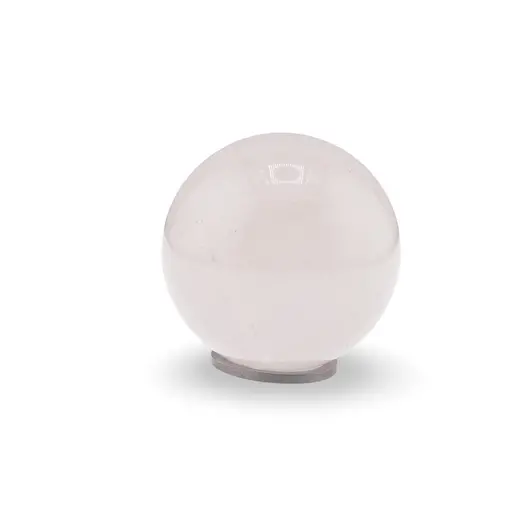 Cuart roz, sfera naturala unicat, M39