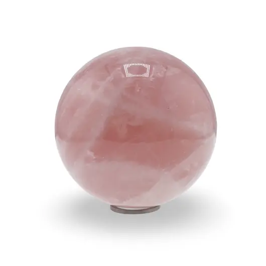 Cuart roz, sfera naturala unicat, M58