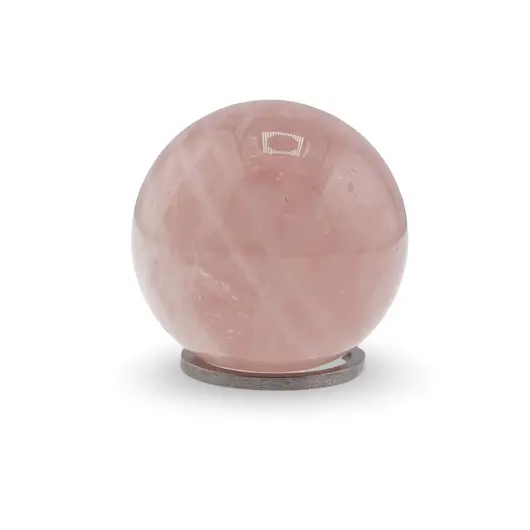 Cuart roz, sfera naturala unicat, M68