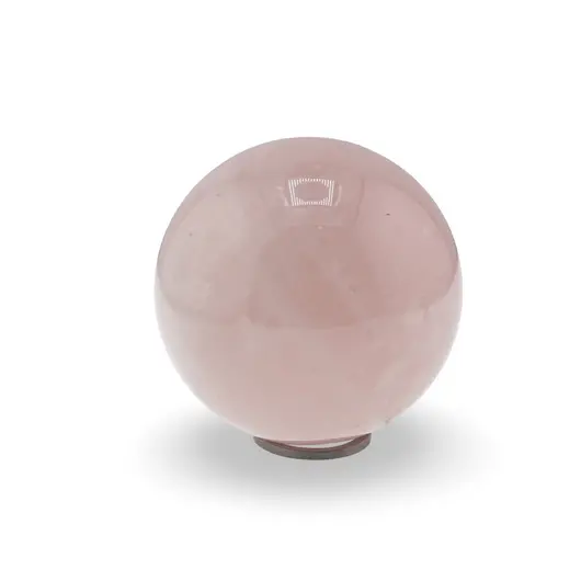 Cuart roz, sfera naturala unicat, M7