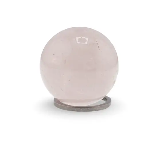 Cuart roz, sfera naturala unicat, M70