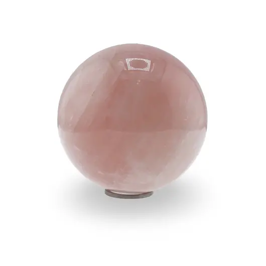 Cuart roz, sfera naturala unicat, M72