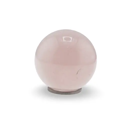 Cuart roz, sfera naturala unicat, M74