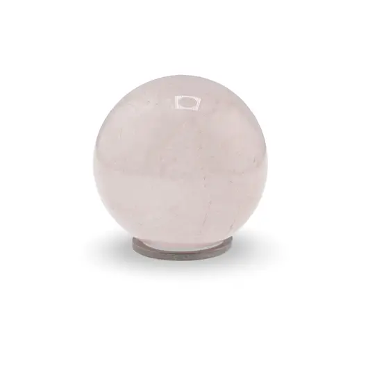 Cuart roz, sfera naturala unicat, M75