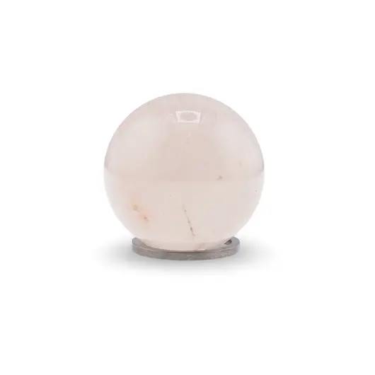 Cuart roz, sfera naturala unicat, M77