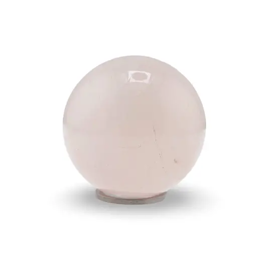 Cuart roz, sfera naturala unicat, M78