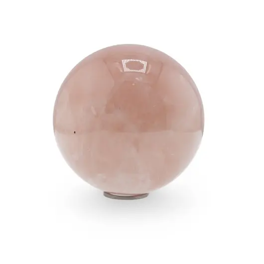 Cuart roz, sfera naturala unicat, M97