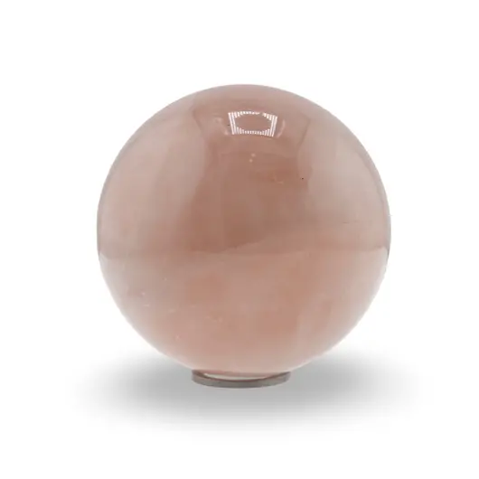 Cuart roz, sfera naturala unicat, M98
