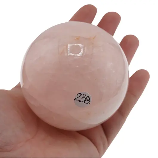 Cuart roz, sfera naturala unicat, M2, imagine 2