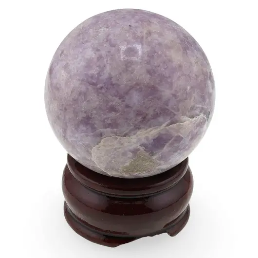 Lepidolit, sfera unicat, R35