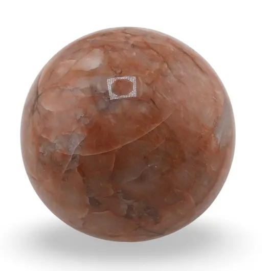Piatra lunii piersica, sfera unicat, G4