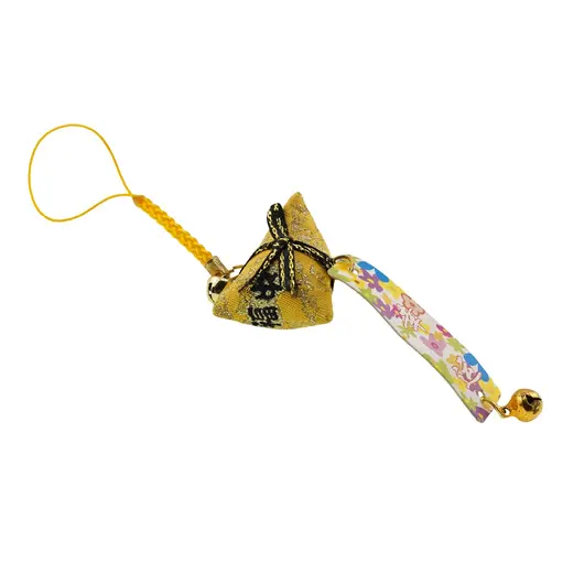 Saculet Feng Shui mic pentru prosperitate, galben, imagine 2