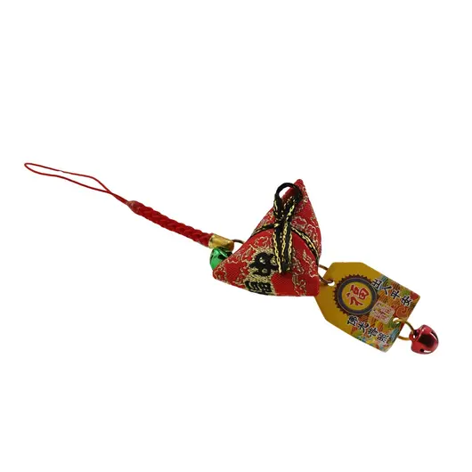 Saculet Feng Shui mic pentru prosperitate, rosu, imagine 2